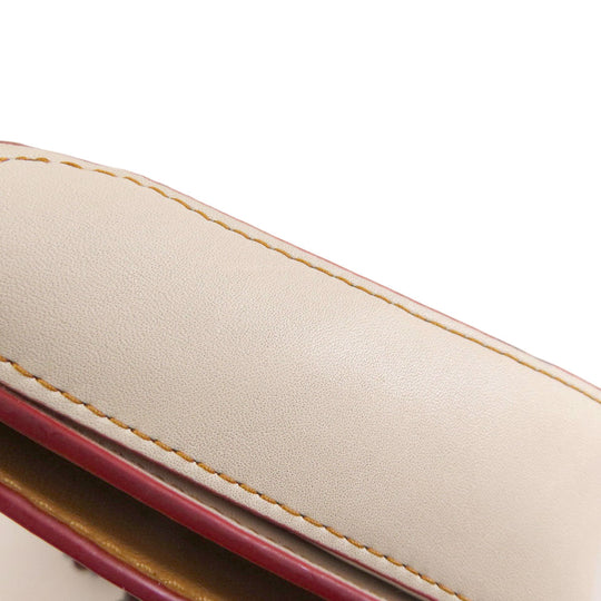 COACH Shoulder Bag 55149 leather white dinky crossbody