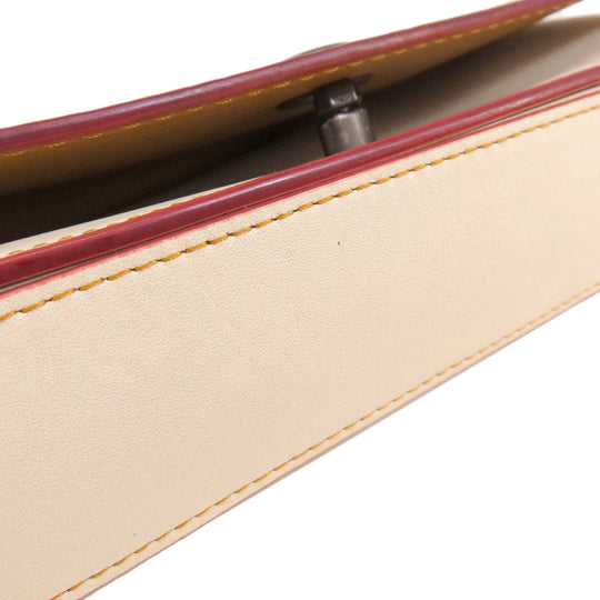 COACH Shoulder Bag 55149 leather white dinky crossbody