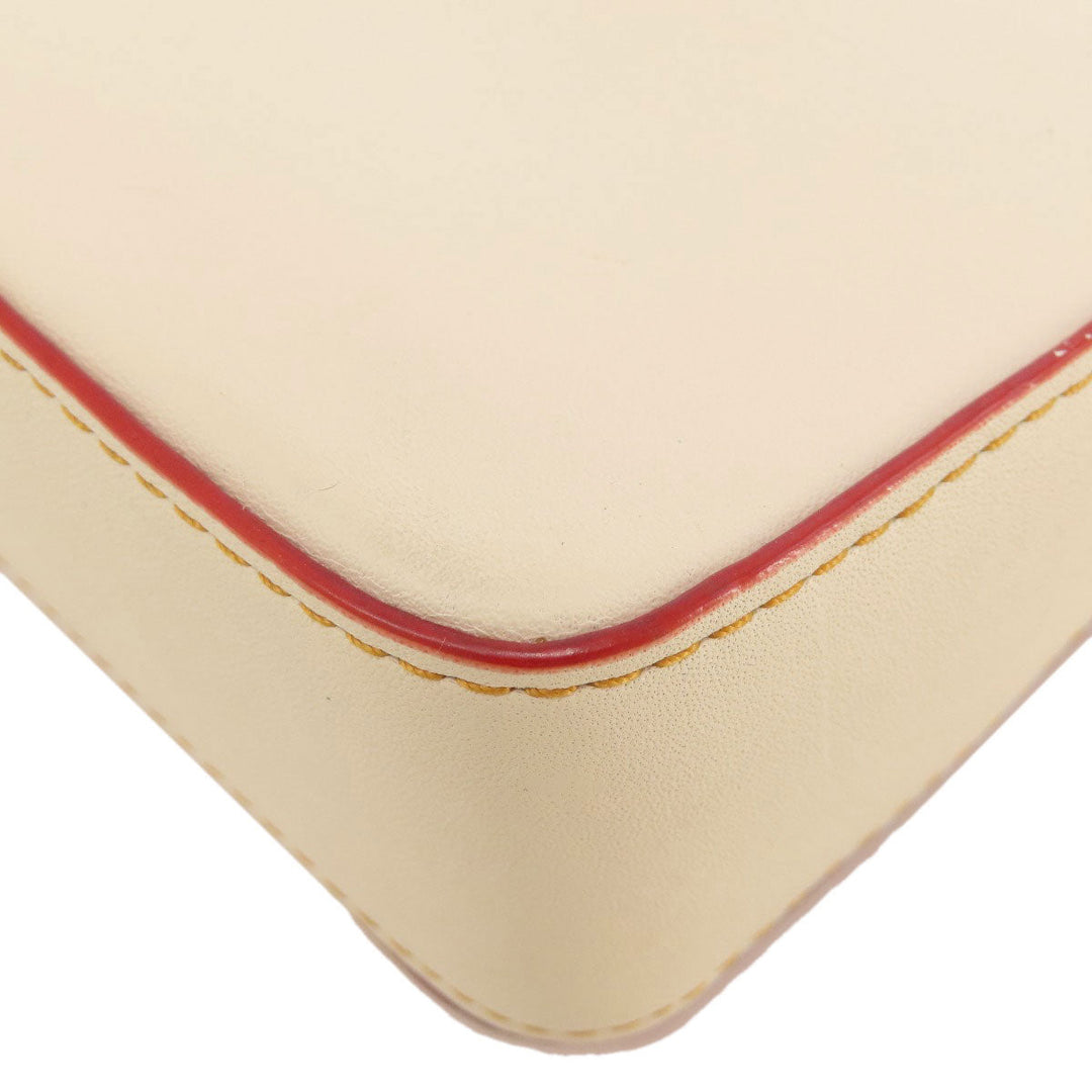 COACH Shoulder Bag 55149 leather white dinky crossbody