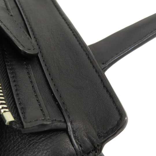 COACH Tote Bag 26261 leather black Simple design 2WAY Women Used Authentic