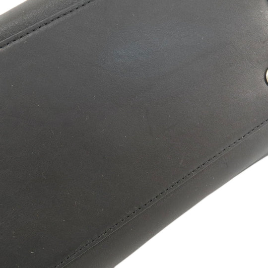 COACH Tote Bag 26261 leather black Simple design 2WAY Women Used Authentic