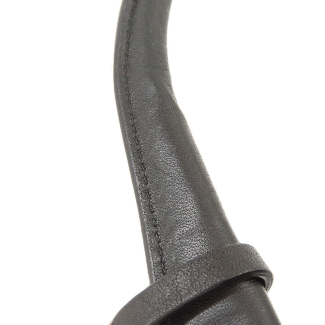 COACH Tote Bag 26261 leather black Simple design 2WAY Women Used Authentic