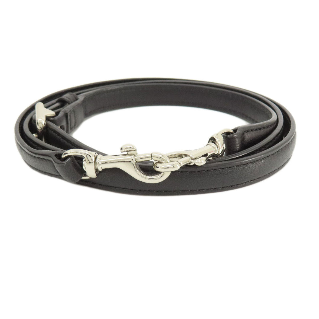 COACH Tote Bag 26261 leather black Simple design 2WAY Women Used Authentic