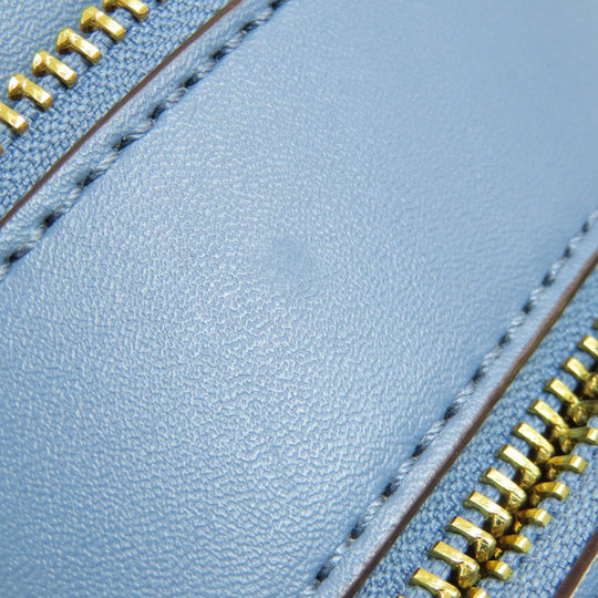 MICHAEL KORS Backpack Leather, Coated Canvas Brown MK signature Women Used Authentic