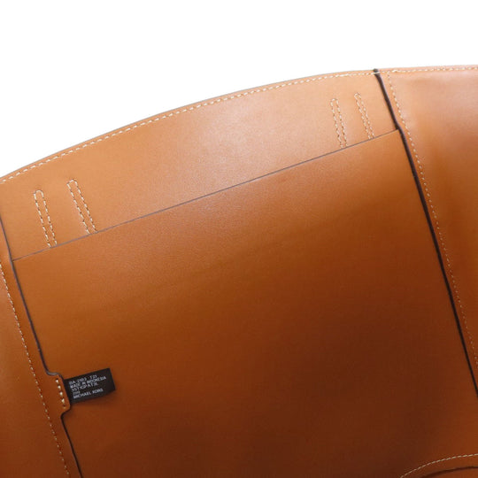 MICHAEL KORS Tote Bag leather Brown logo Women Used Authentic