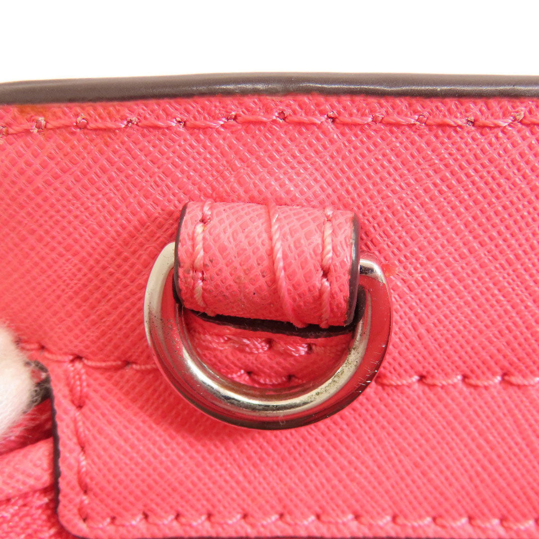 MICHAEL KORS Handbag leather pink 2WAY Women Used Authentic