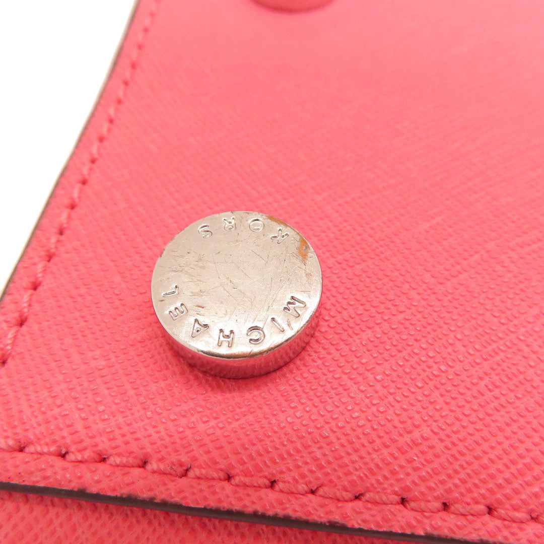 MICHAEL KORS Handbag leather pink 2WAY Women Used Authentic