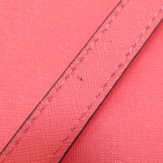 MICHAEL KORS Handbag leather pink 2WAY Women Used Authentic