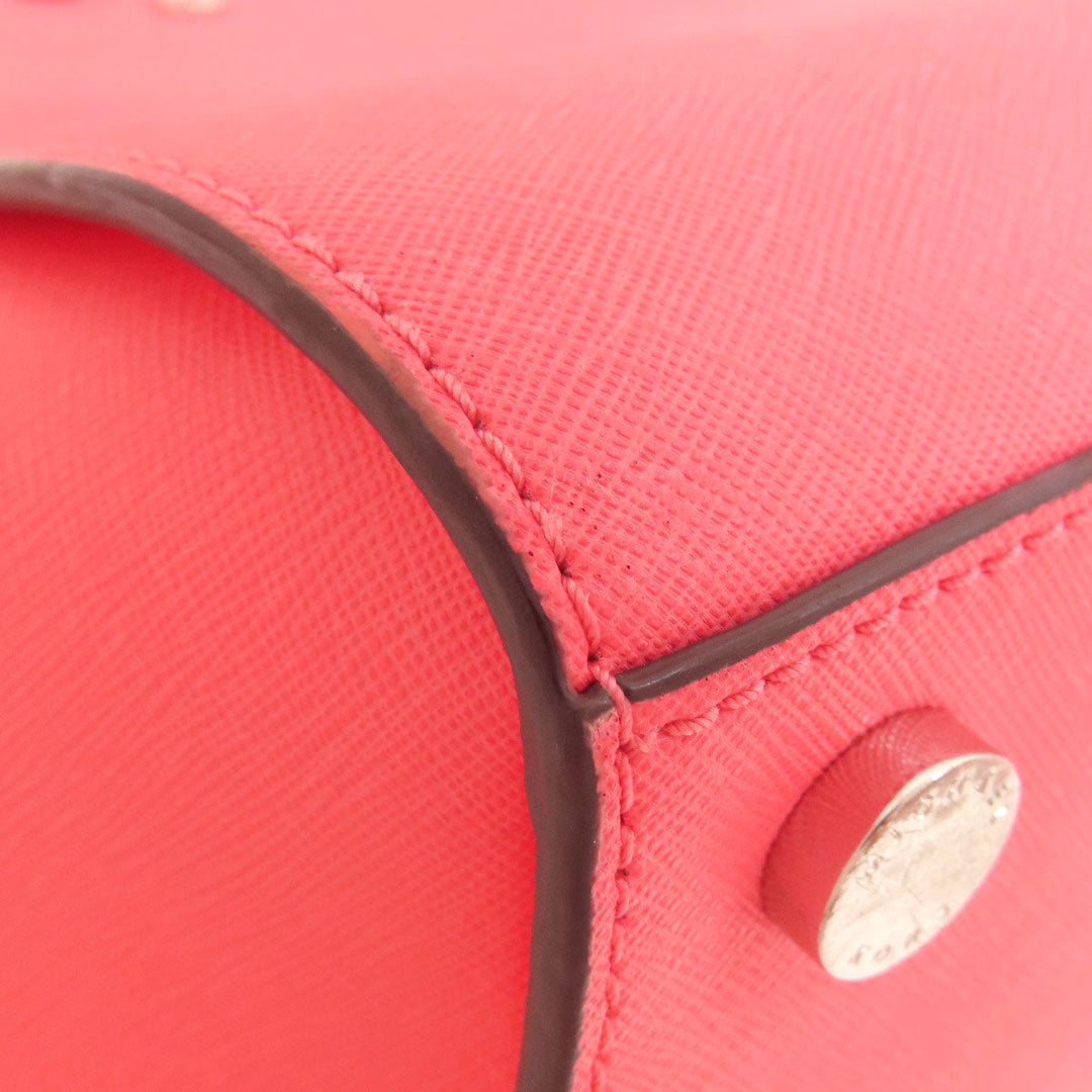 MICHAEL KORS Handbag leather pink 2WAY Women Used Authentic