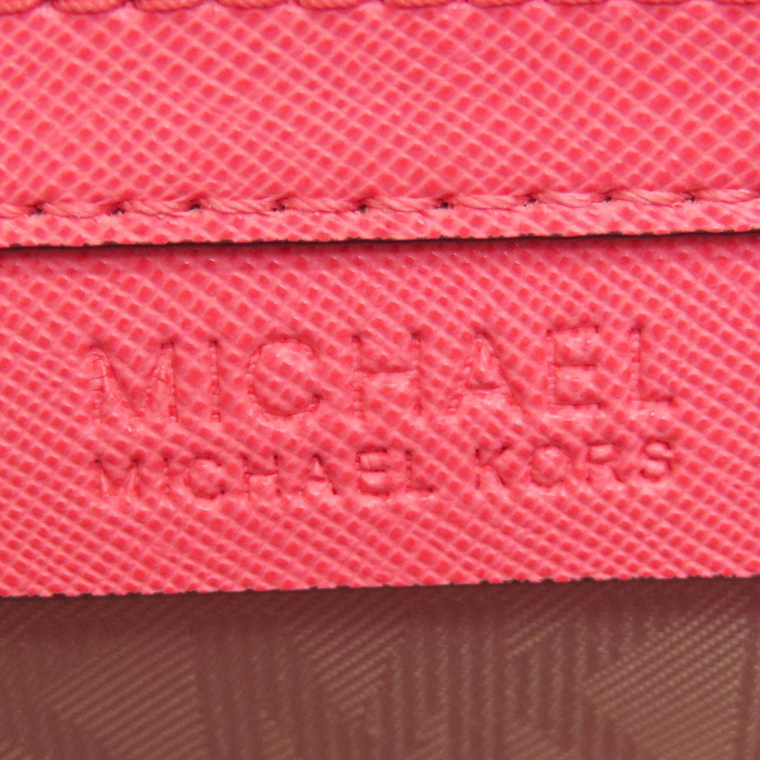 MICHAEL KORS Handbag leather pink 2WAY Women Used Authentic