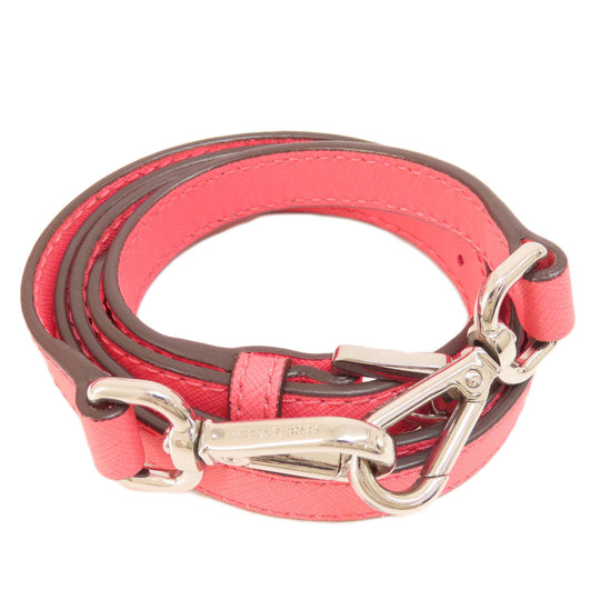 MICHAEL KORS Handbag leather pink 2WAY Women Used Authentic