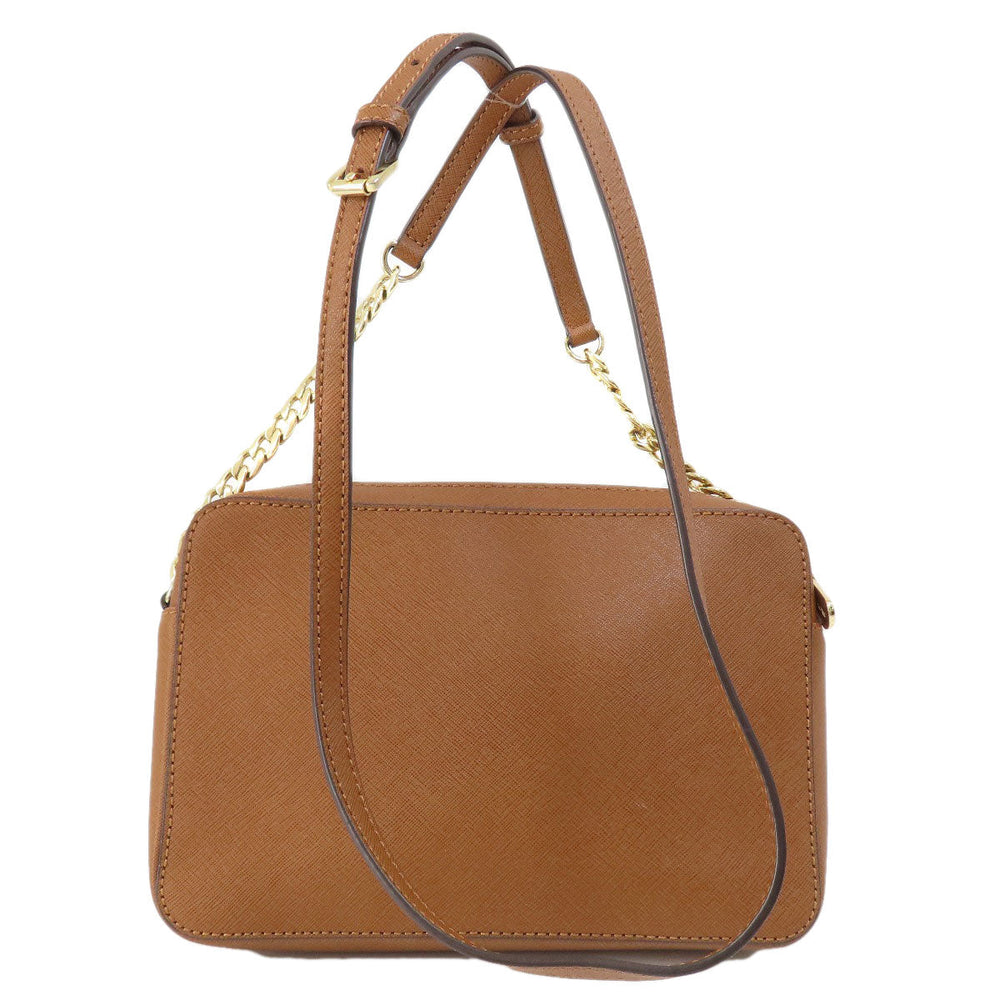 MICHAEL KORS Shoulder Bag PVC Brown logo Long Shoulder