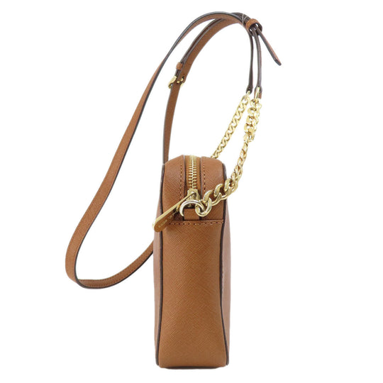 MICHAEL KORS Shoulder Bag PVC Brown logo Long Shoulder