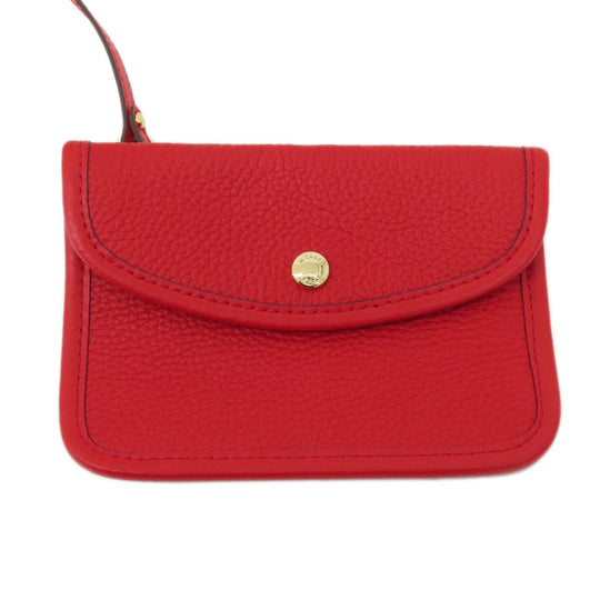 MICHAEL KORS Tote Bag leather Red logoMetal 2WAY Women Used Authentic
