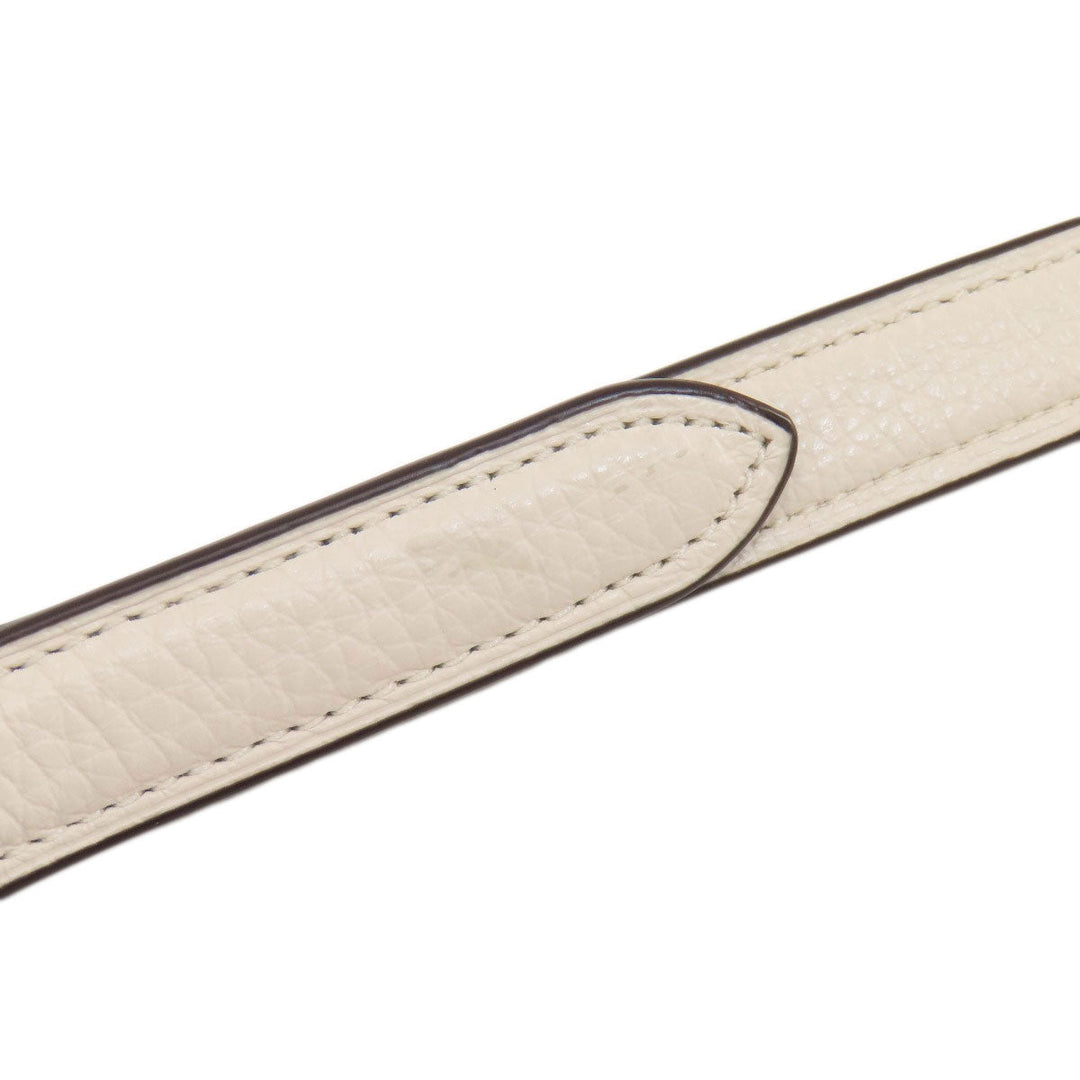 COACH Shoulder Bag F31399 leather white one belt 2WAY