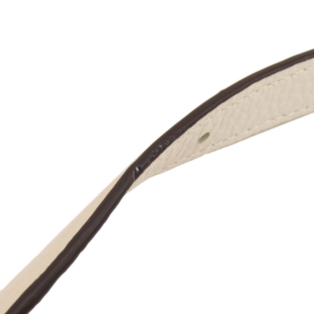 COACH Shoulder Bag F31399 leather white one belt 2WAY