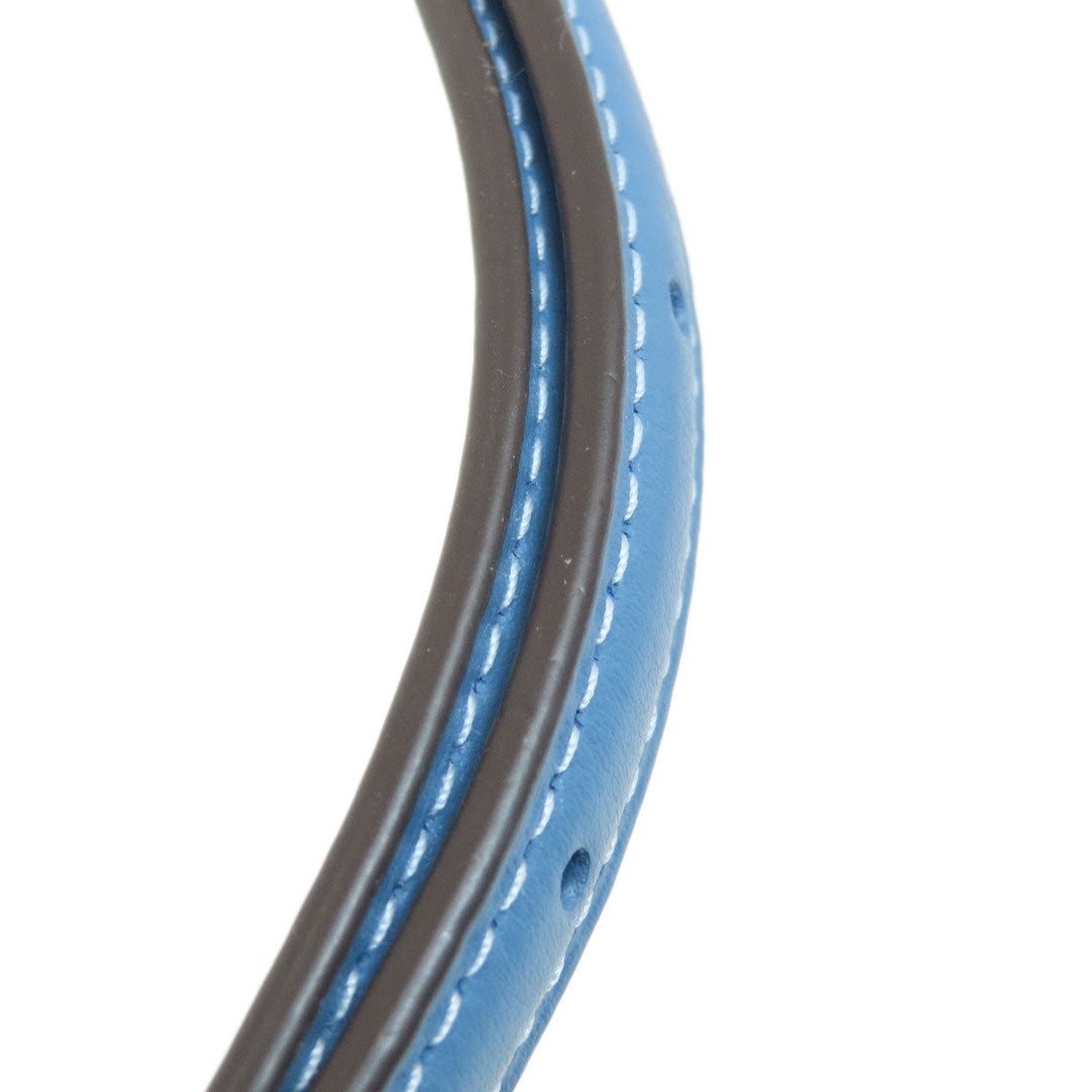 COACH Shoulder Bag CN703 PVC gray Mini Serena Satchel Signature Women Used Authentic