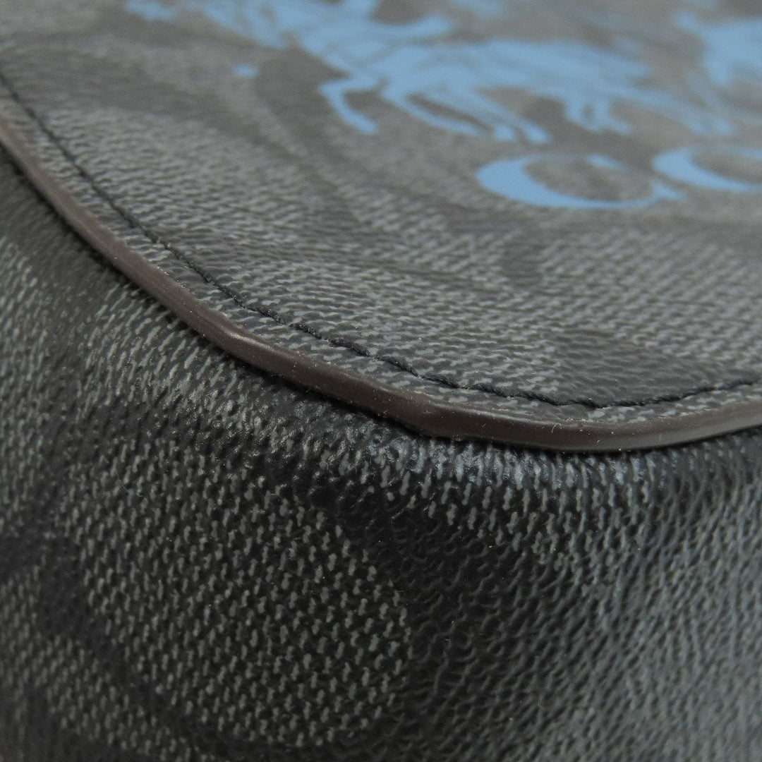 COACH Shoulder Bag CN703 PVC gray Mini Serena Satchel Signature Women Used Authentic