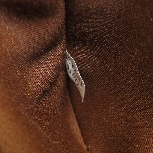 COACH Shoulder Bag 91677 PVC Brown Long Shoulder Signature Women Used Authentic