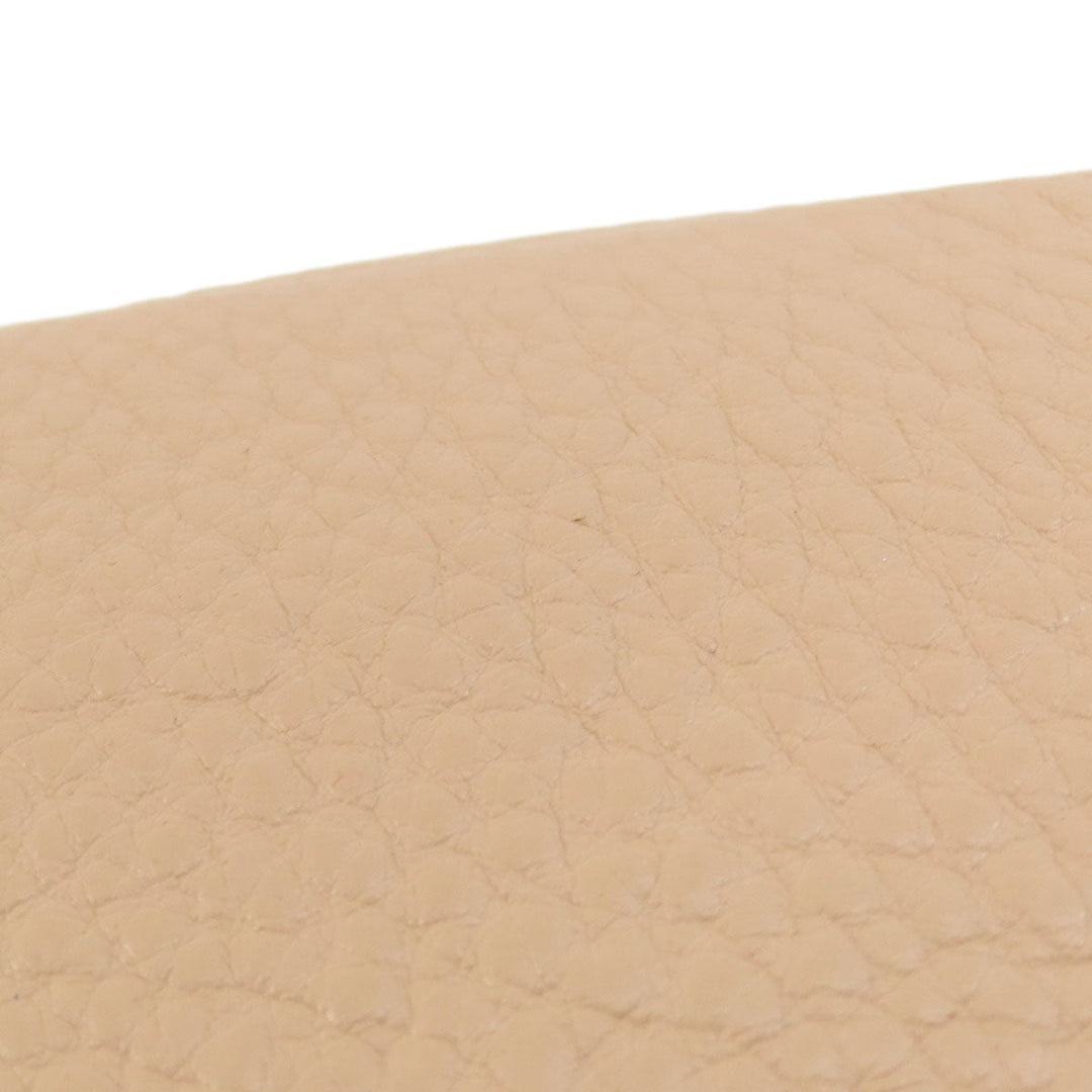 COACH Handbag F36675 leather beige 2WAY Women Used Authentic