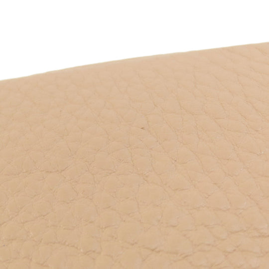 COACH Handbag F36675 leather beige 2WAY Women Used Authentic