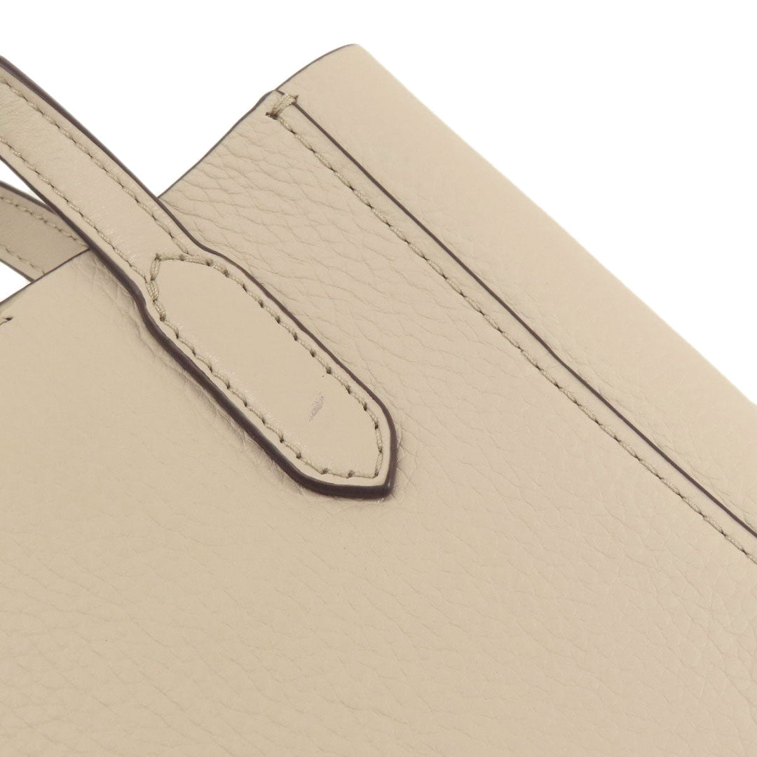 MICHAEL KORS Handbag leather beige 2WAY