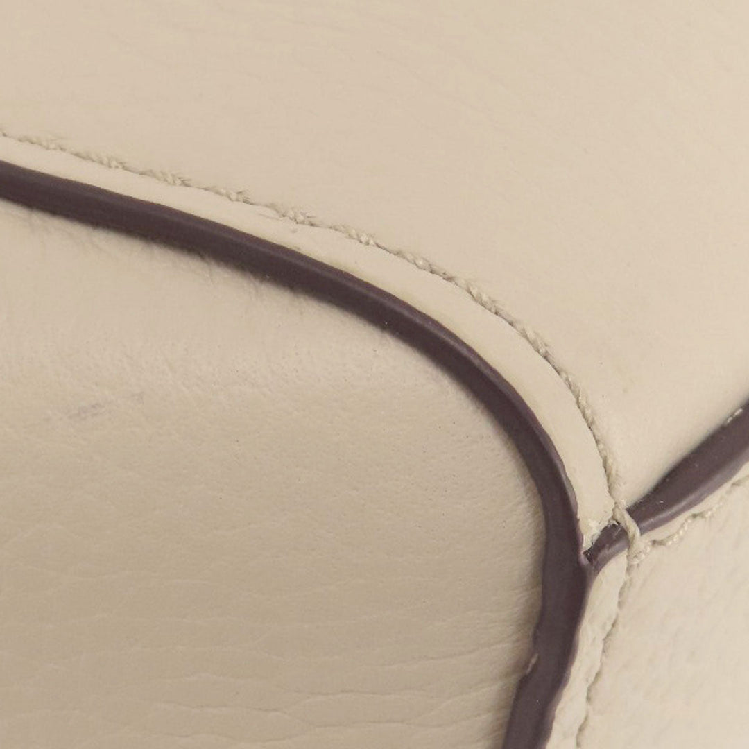 MICHAEL KORS Handbag leather beige 2WAY