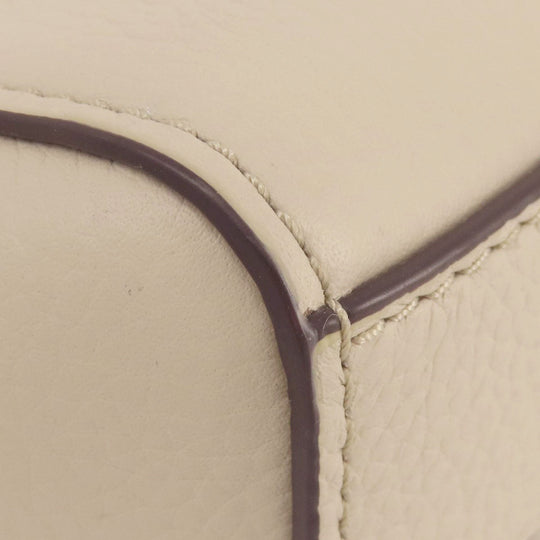 MICHAEL KORS Handbag leather beige 2WAY