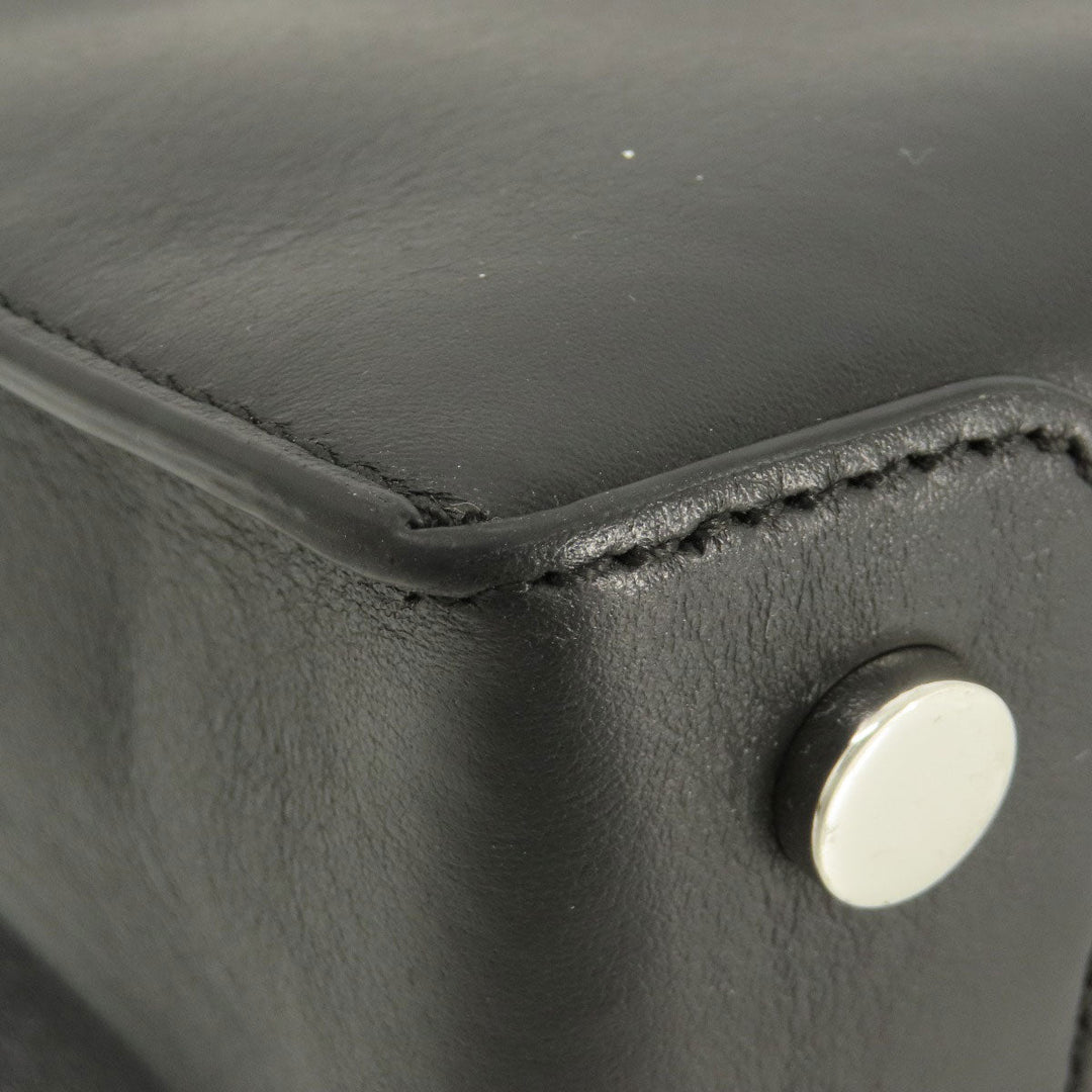 MICHAEL KORS Handbag leather black 2WAY Women Used Authentic