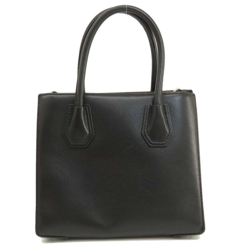 MICHAEL KORS Handbag leather black 2WAY Women Used Authentic