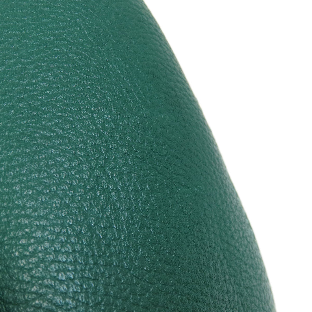 COACH Handbag 79316 leather green 2WAY Women Used Authentic