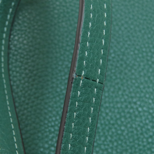 COACH Handbag 79316 leather green 2WAY Women Used Authentic