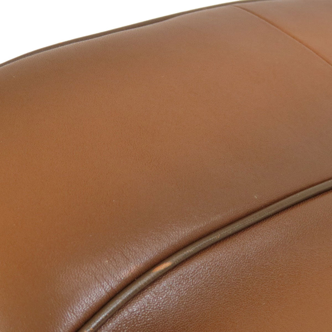 COACH Tote Bag 37905 leather Brown logo 2WAY one belt Women Used Authentic