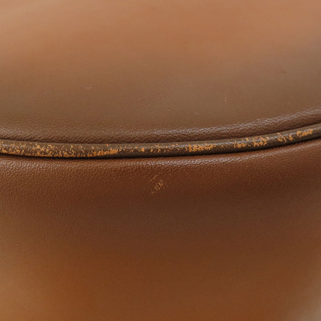 COACH Tote Bag 37905 leather Brown logo 2WAY one belt Women Used Authentic