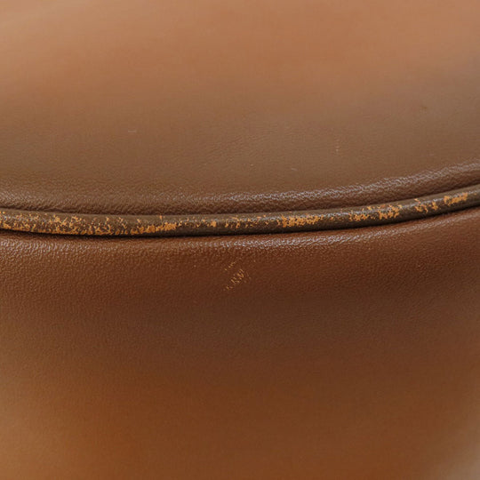 COACH Tote Bag 37905 leather Brown logo 2WAY one belt Women Used Authentic