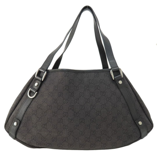GUCCI Tote Bag 293578 canvas gray GG outlet Women Used Authentic