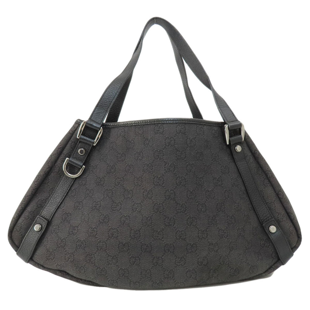 GUCCI Tote Bag 293578 canvas gray GG outlet Women Used Authentic