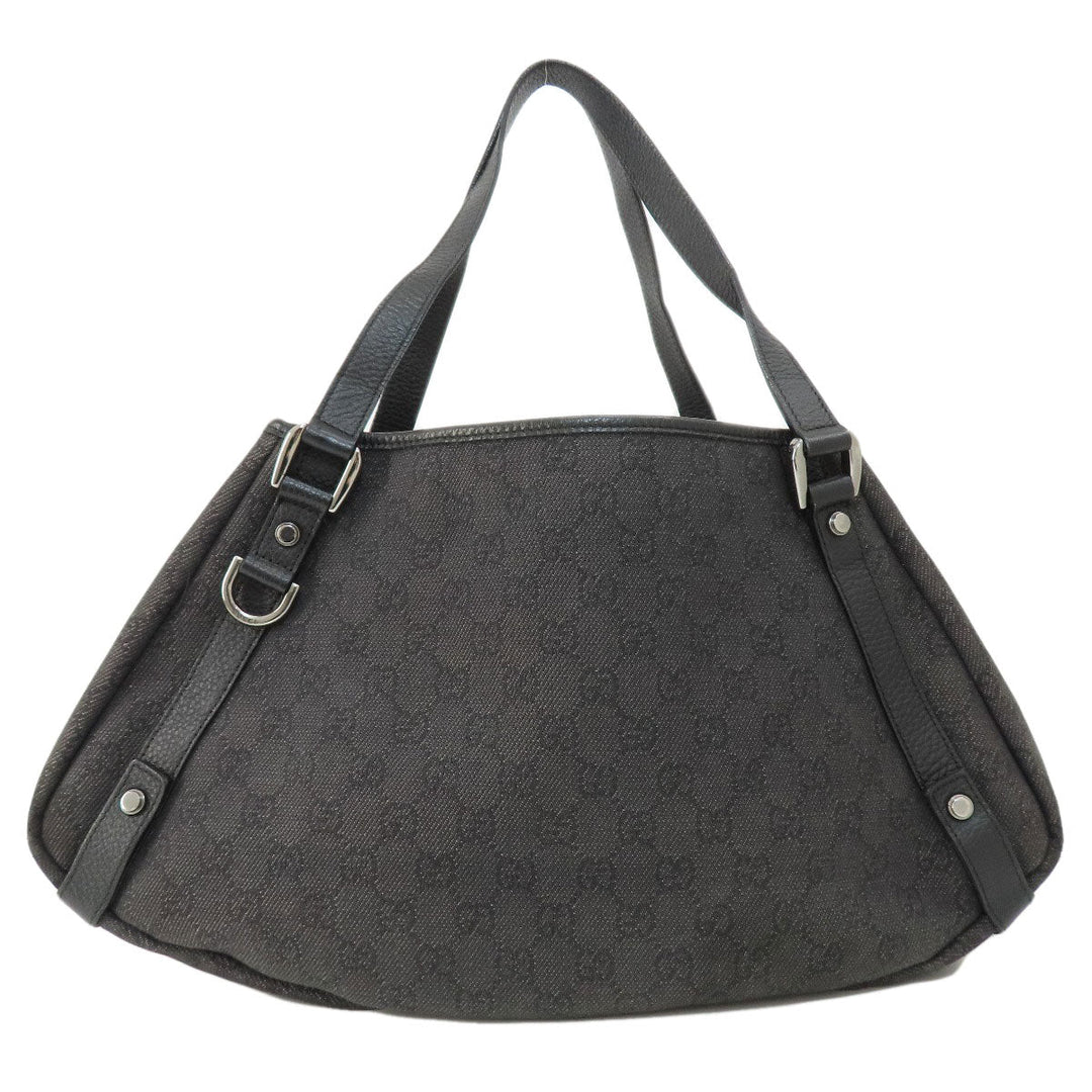 GUCCI Tote Bag 293578 canvas gray GG outlet Women Used Authentic