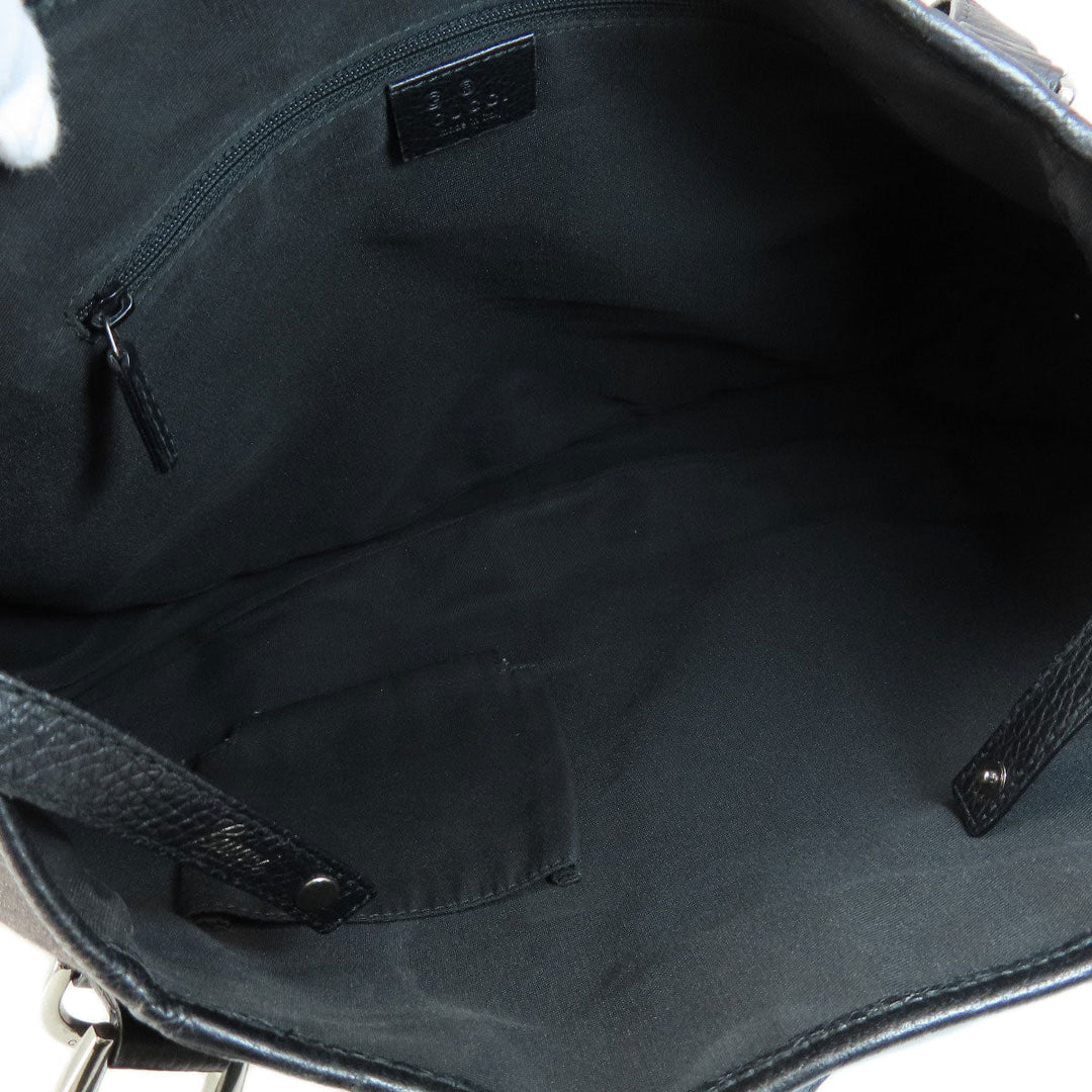 GUCCI Tote Bag 293578 canvas gray GG outlet Women Used Authentic