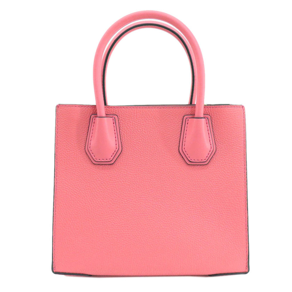 MICHAEL KORS Handbag leather pink logo 2WAY Women Used Authentic