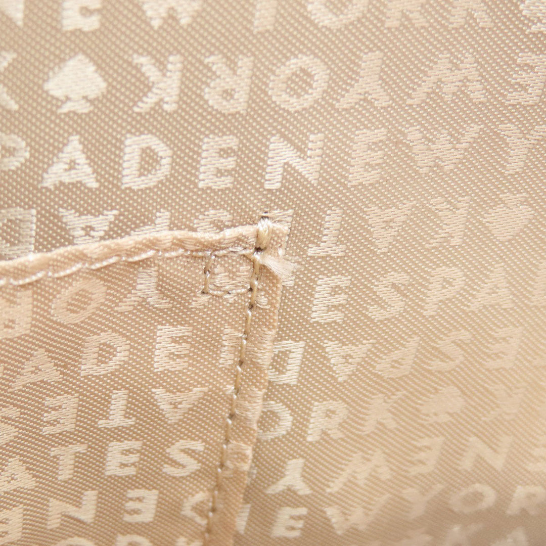 Kate Spade Tote Bag leather Brown logo