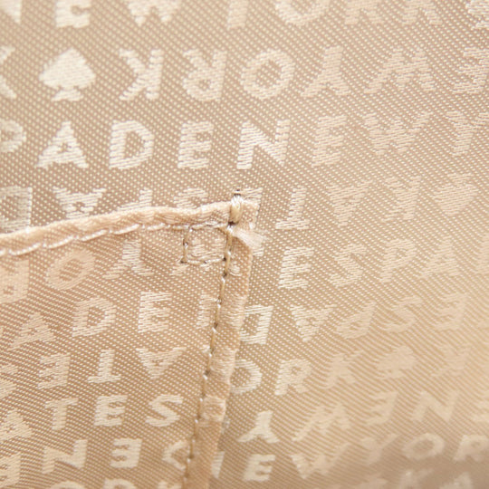 Kate Spade Tote Bag leather Brown logo