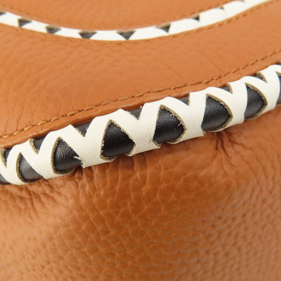 Kate Spade Tote Bag leather Brown logo