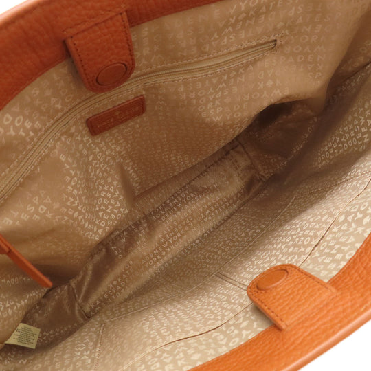 Kate Spade Tote Bag leather Brown logo