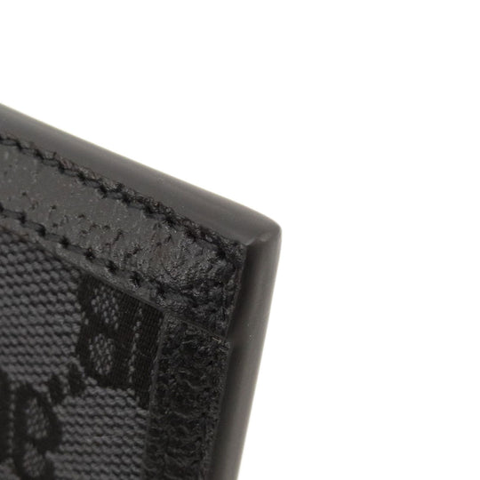 BALENCIAGA Card Case 680386 canvas black Gucci x Balenciaga Hacker Women Used Authentic