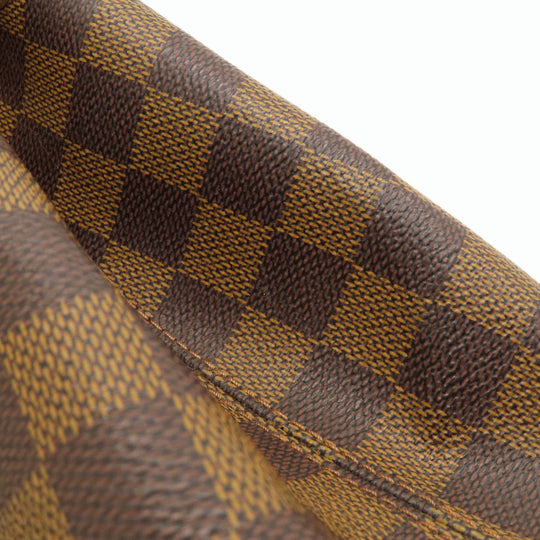 LOUIS VUITTON Handbag N41168 Damier canvas Brown Bergamo MM Damier Ebene
