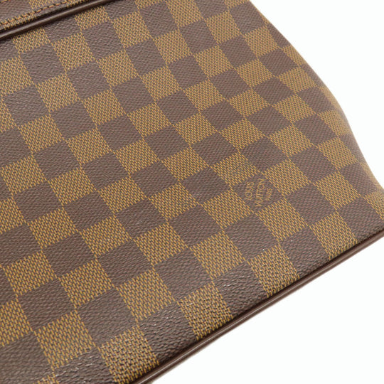 LOUIS VUITTON Handbag N41168 Damier canvas Brown Bergamo MM Damier Ebene