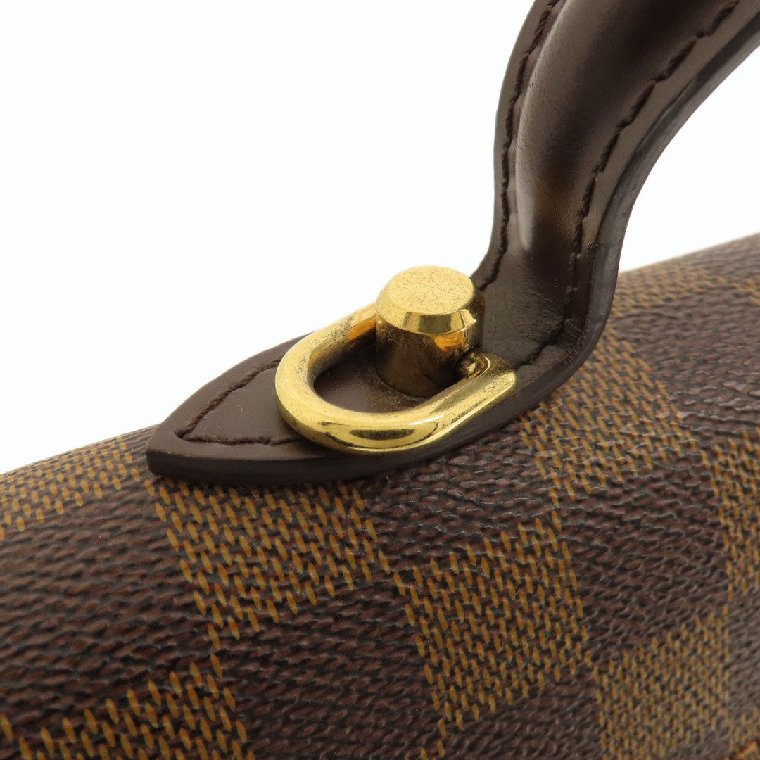 LOUIS VUITTON Handbag N41168 Damier canvas Brown Bergamo MM Damier Ebene