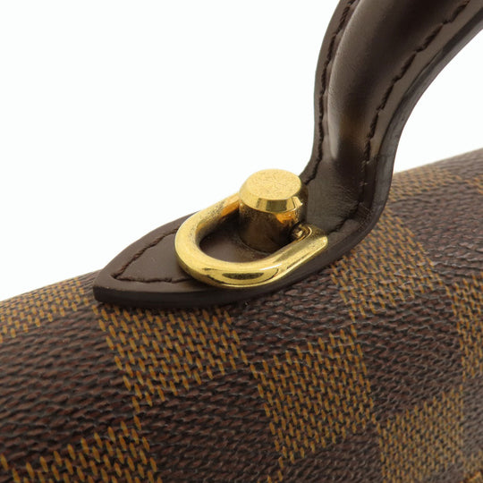 LOUIS VUITTON Handbag N41168 Damier canvas Brown Bergamo MM Damier Ebene