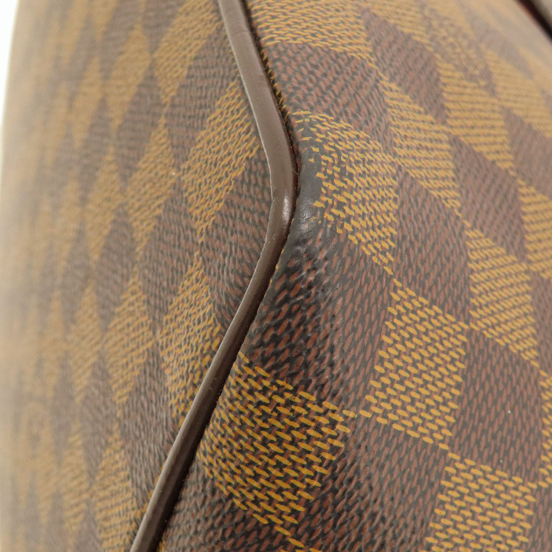 LOUIS VUITTON Handbag N41168 Damier canvas Brown Bergamo MM Damier Ebene